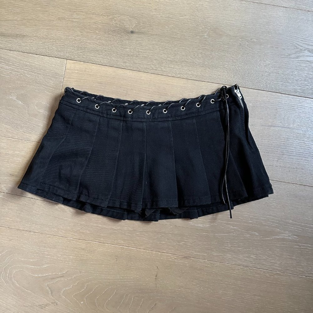 Edikted Mini Pleated Micro Skort NWT